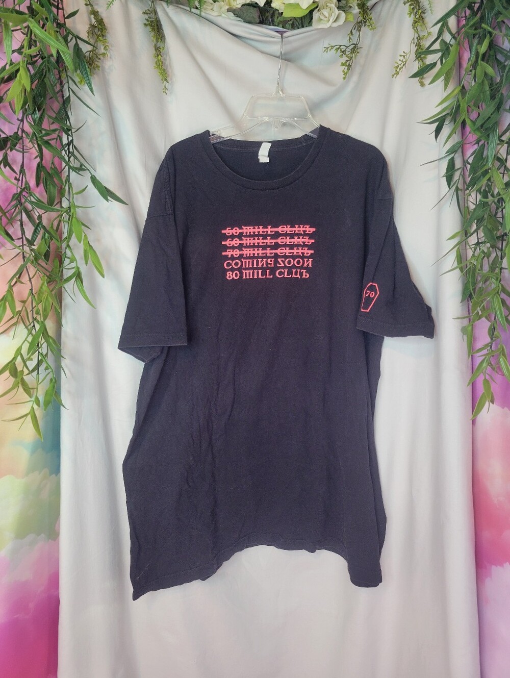 70-80 Mill Club Pewdiepie Black Short Sleeve Tee